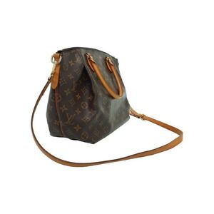 Louis Vuitton Bag Brown Monogram Turenne Leather